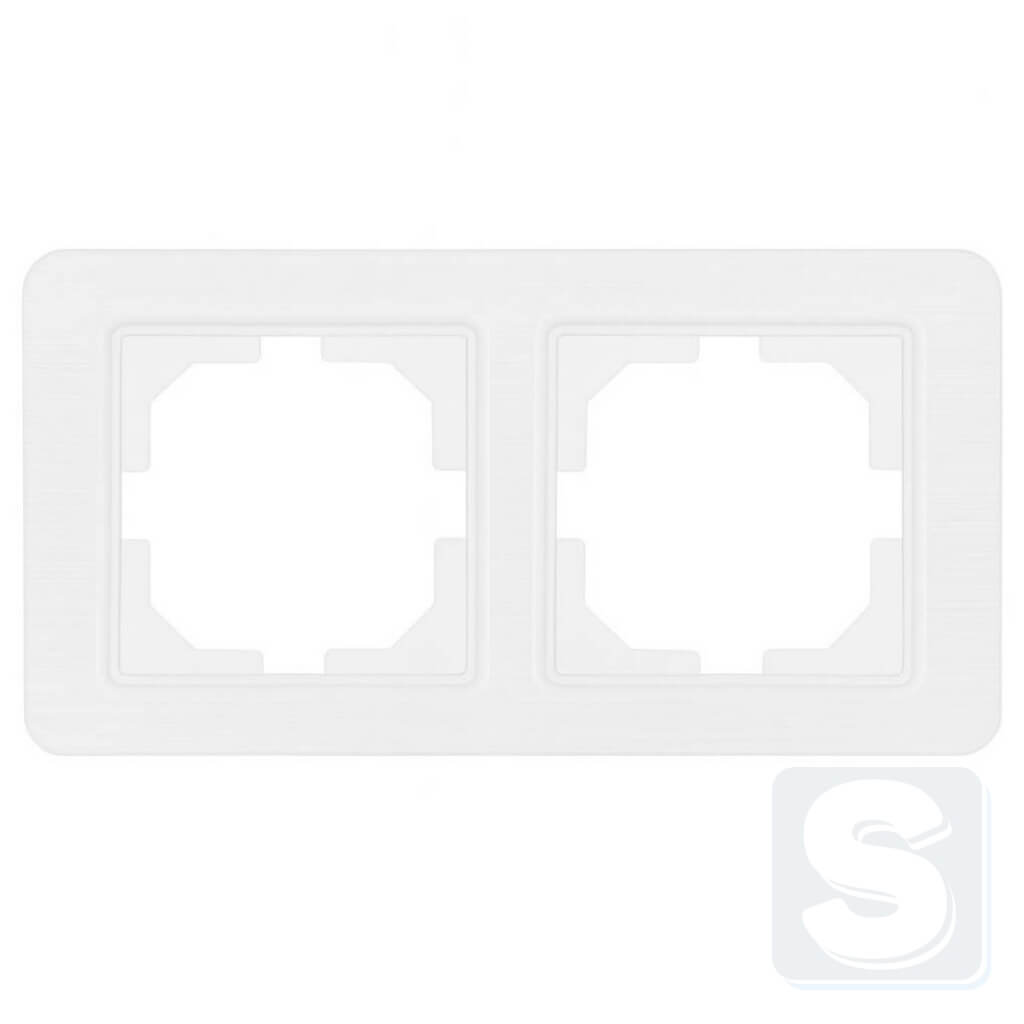 Рамка на 2 поста Arvia Electric Lavin Белый